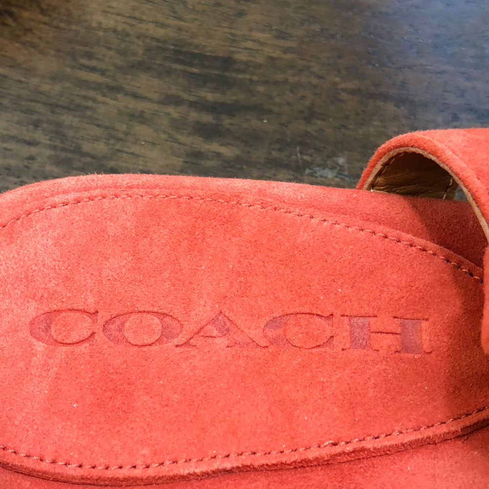 SOLD ~ Coach Ozzie Coral Sandals - 6.5M - New with box - Picture 4 of 8